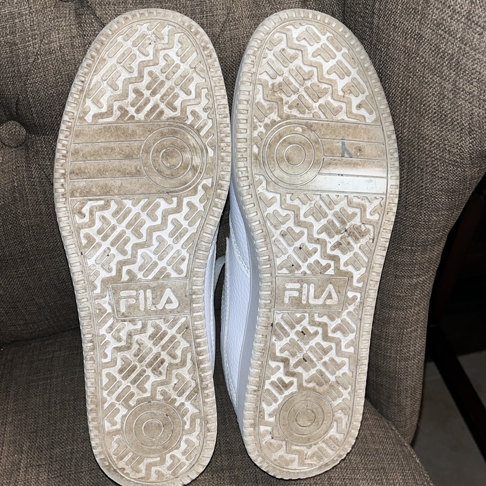 Fila men's White Sneakers size 10 - Picture 9 of 9